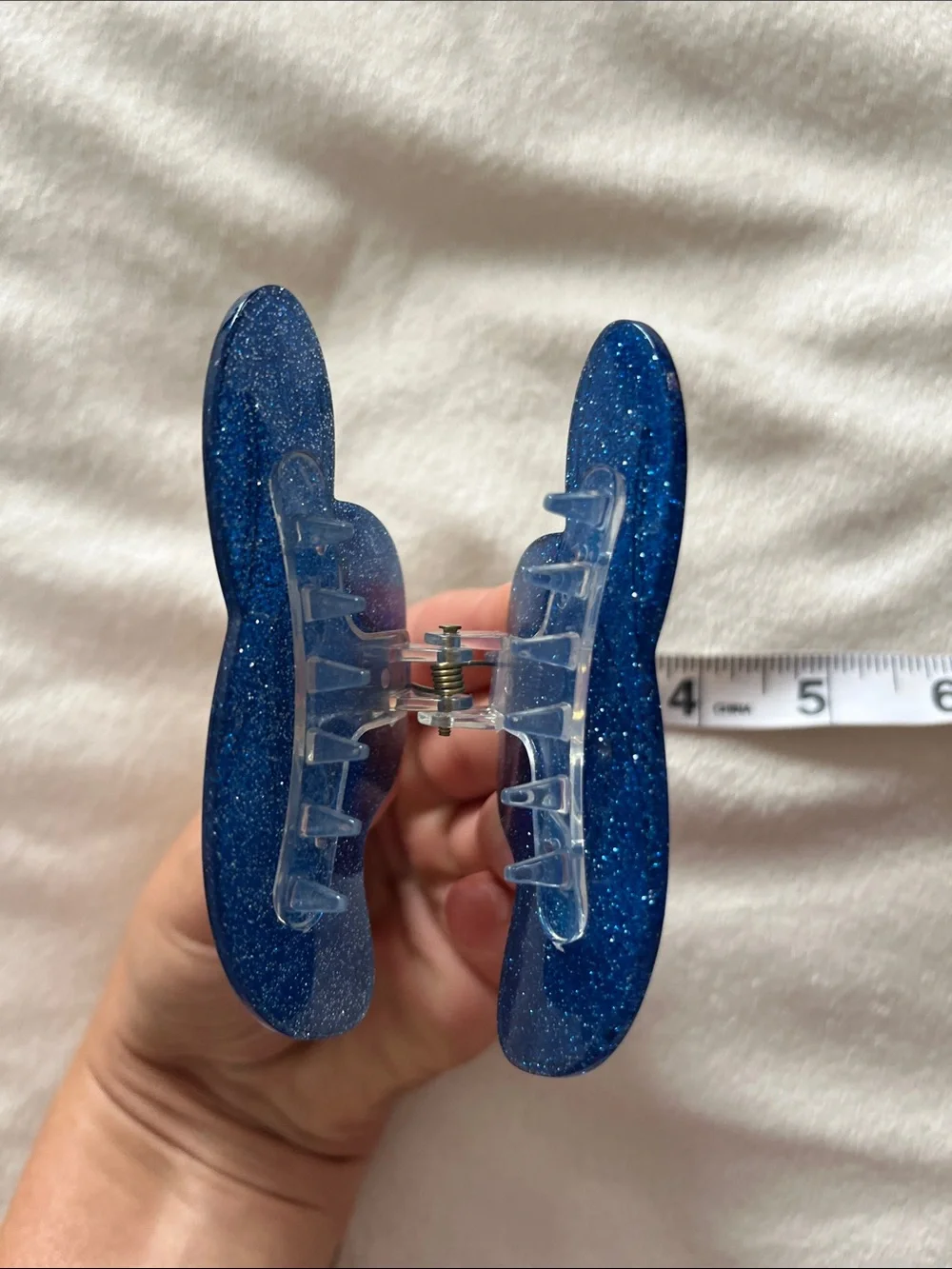Blue Stars Cowboy Hat Kids Hair Clip